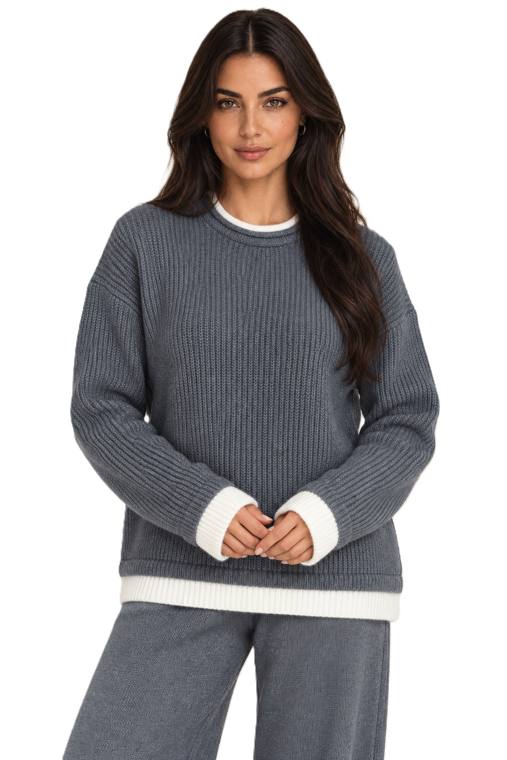The Grey Weekend Knit Set