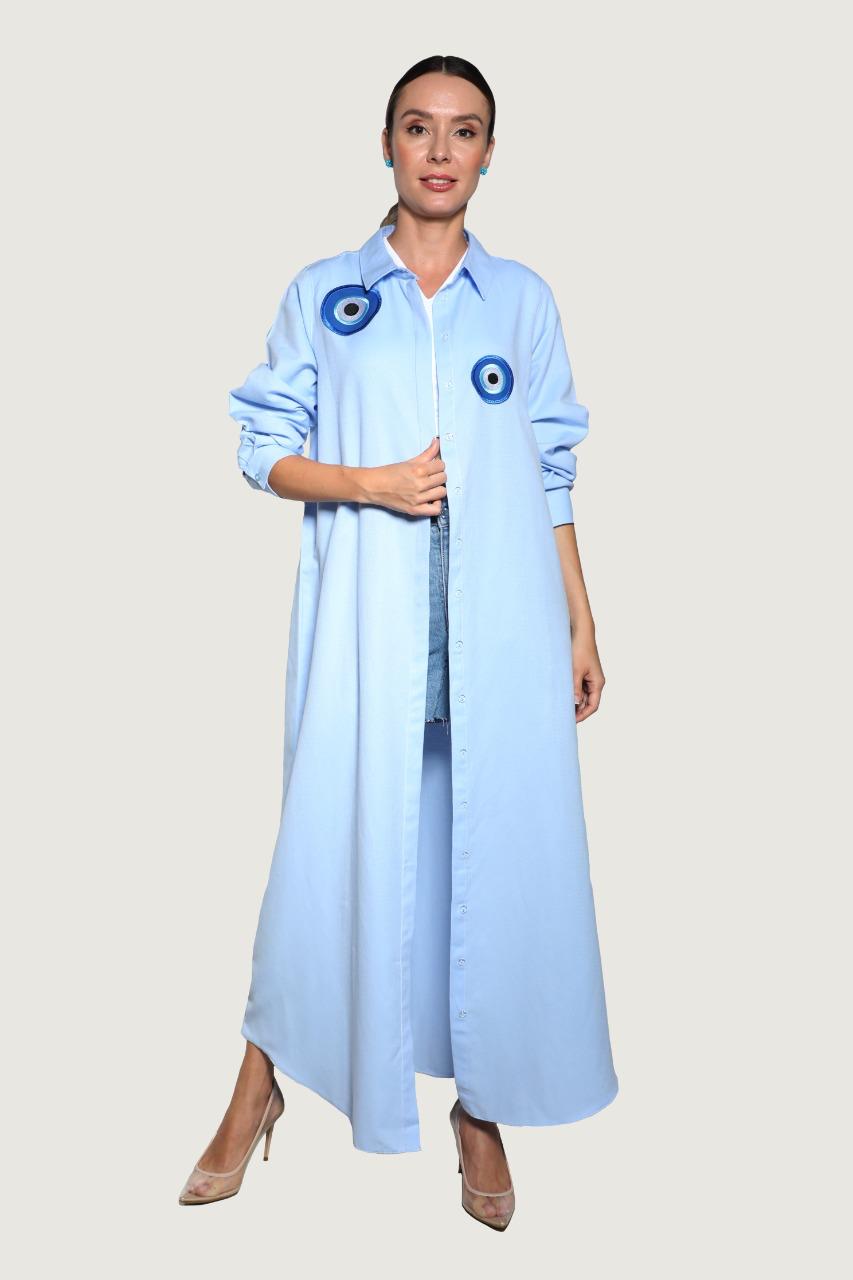 Evil Eye Shirt Dress