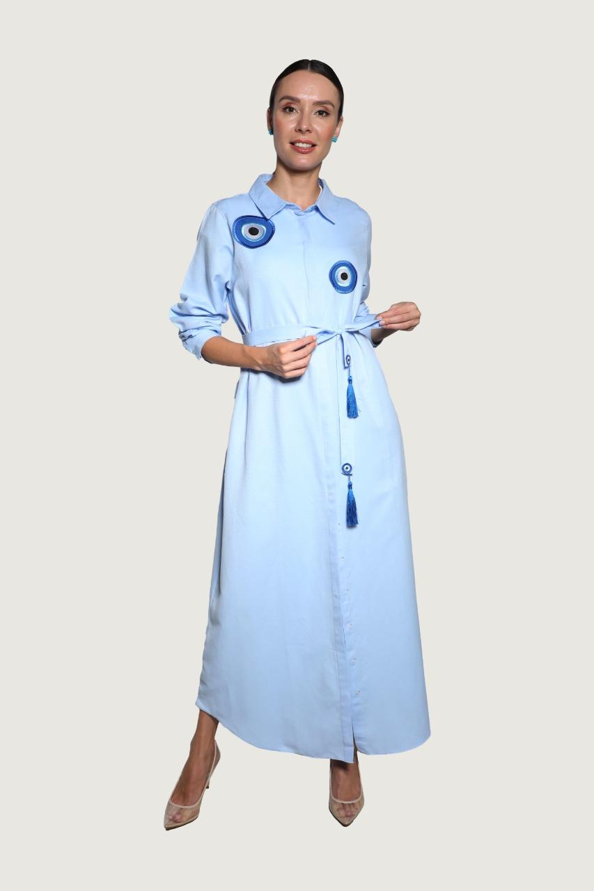 Evil Eye Shirt Dress