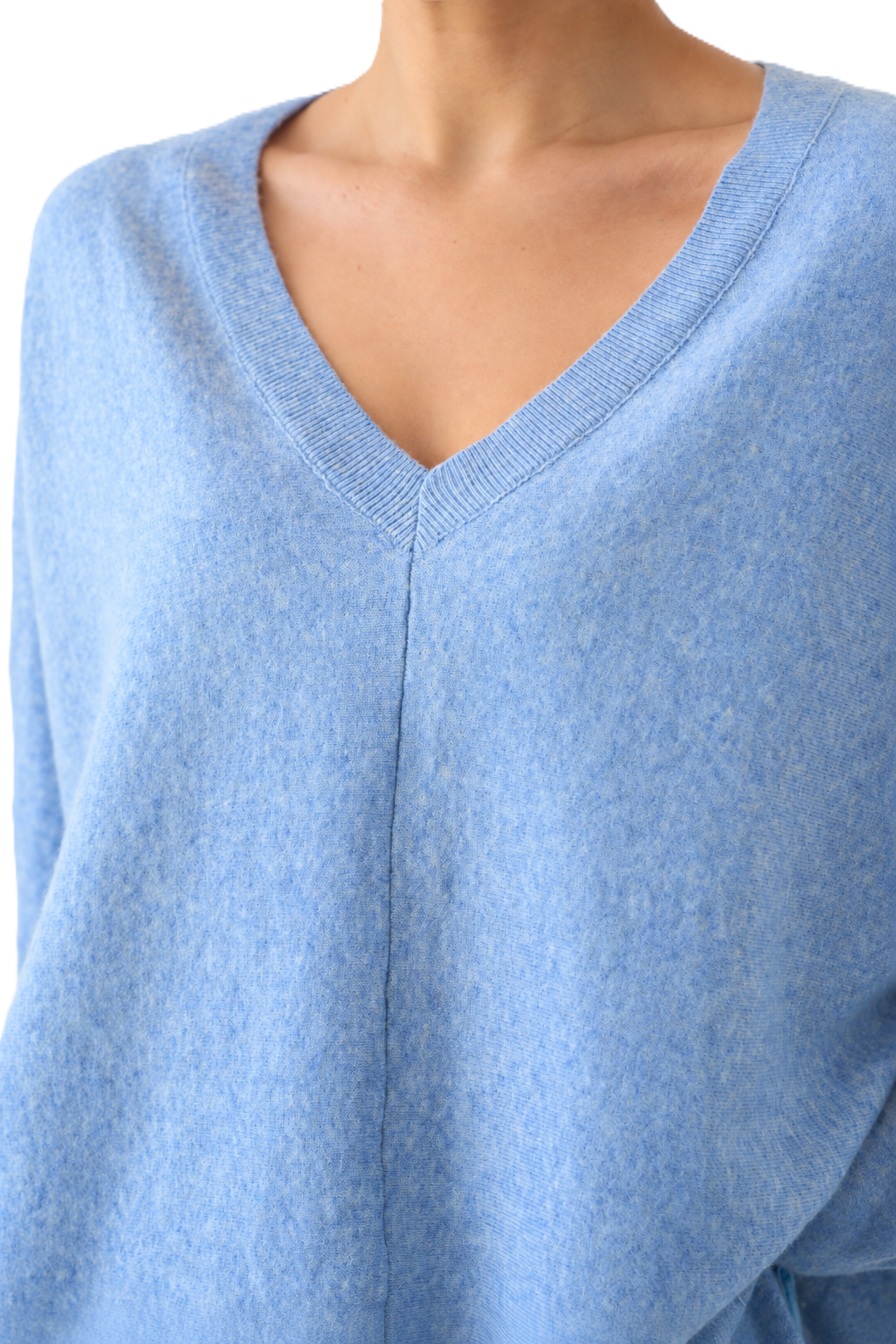 Sky Blue Oversized Sweater