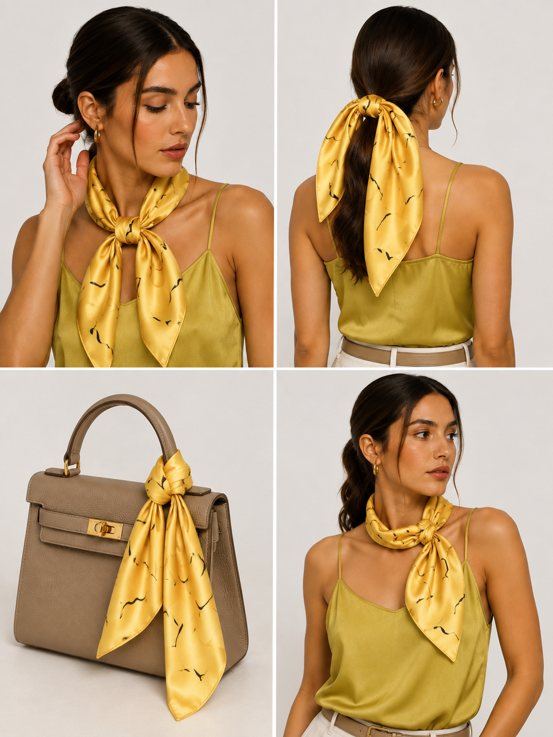 Golden Glow Scarf