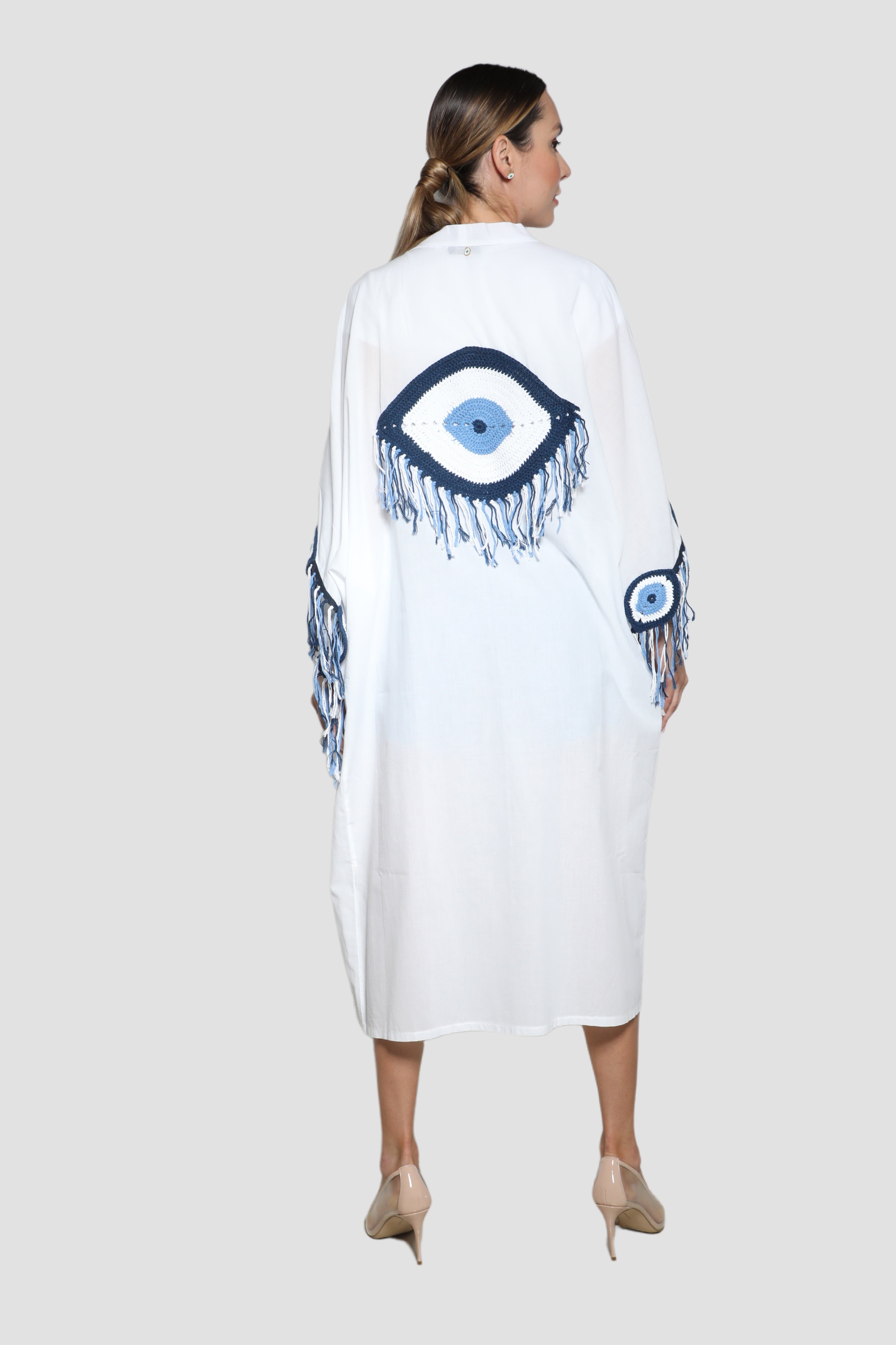 Embroidery Modern Abaya Desert Port. متجر العباءات