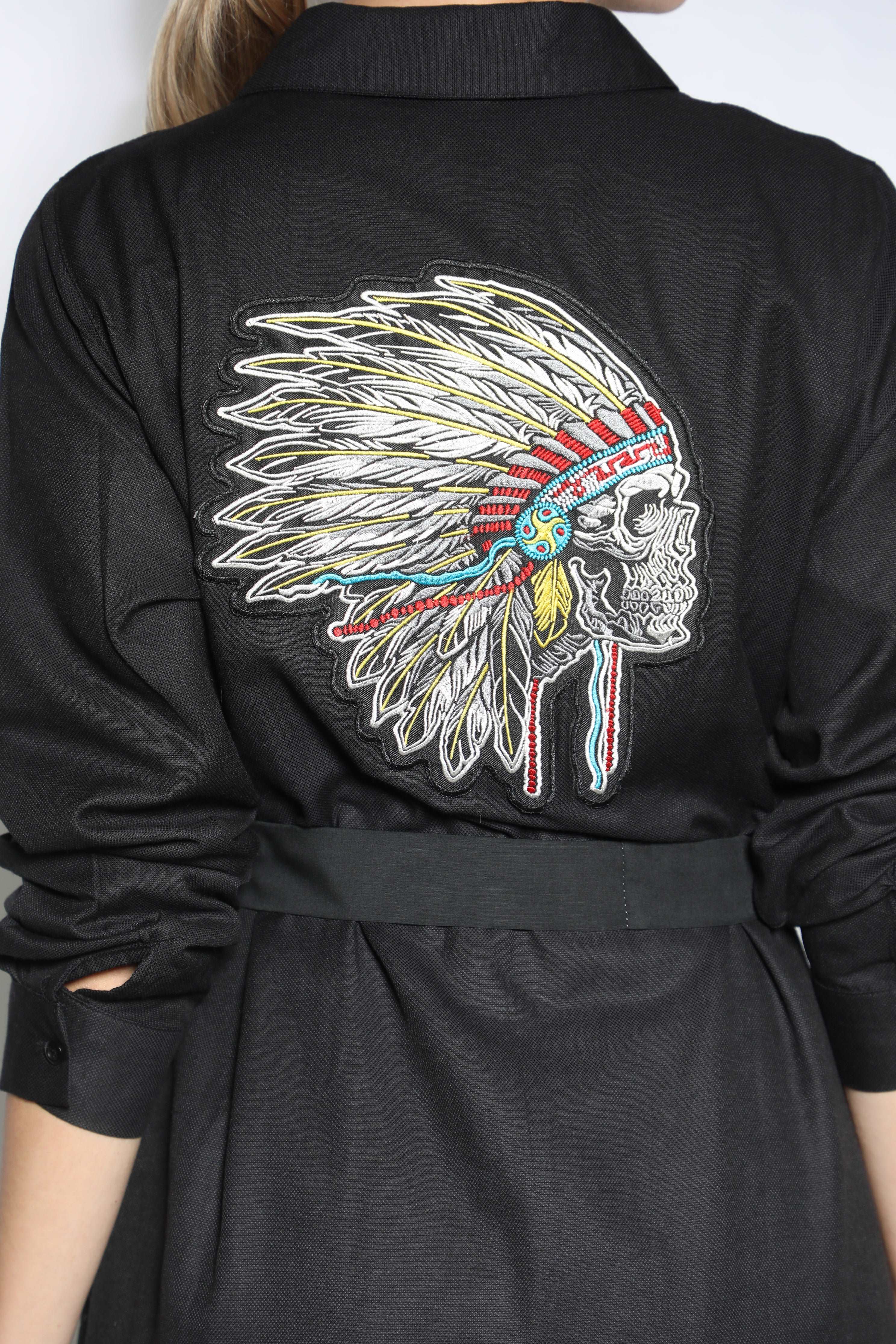 Indian Head Long Dress abaya