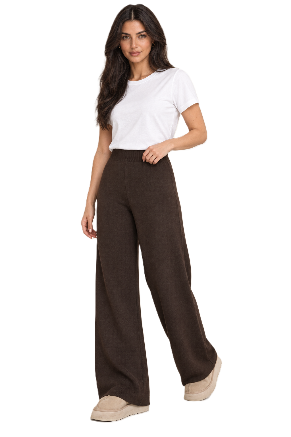 The Everyday Knit Pants -  Mocha