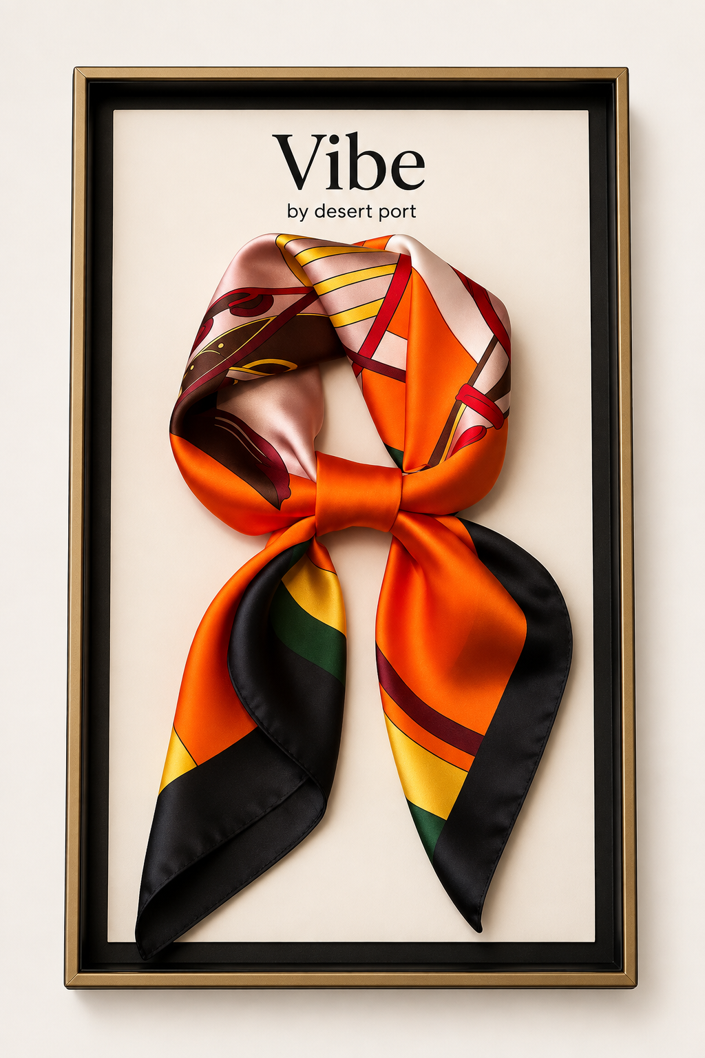 Sunset Silk Scarf