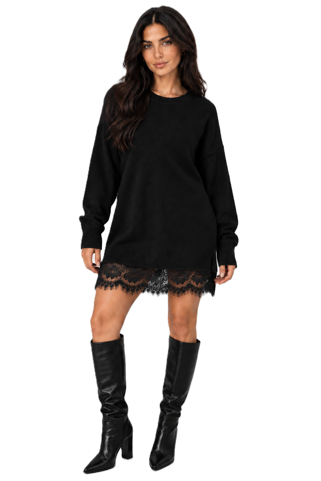 Black Lace Dress
