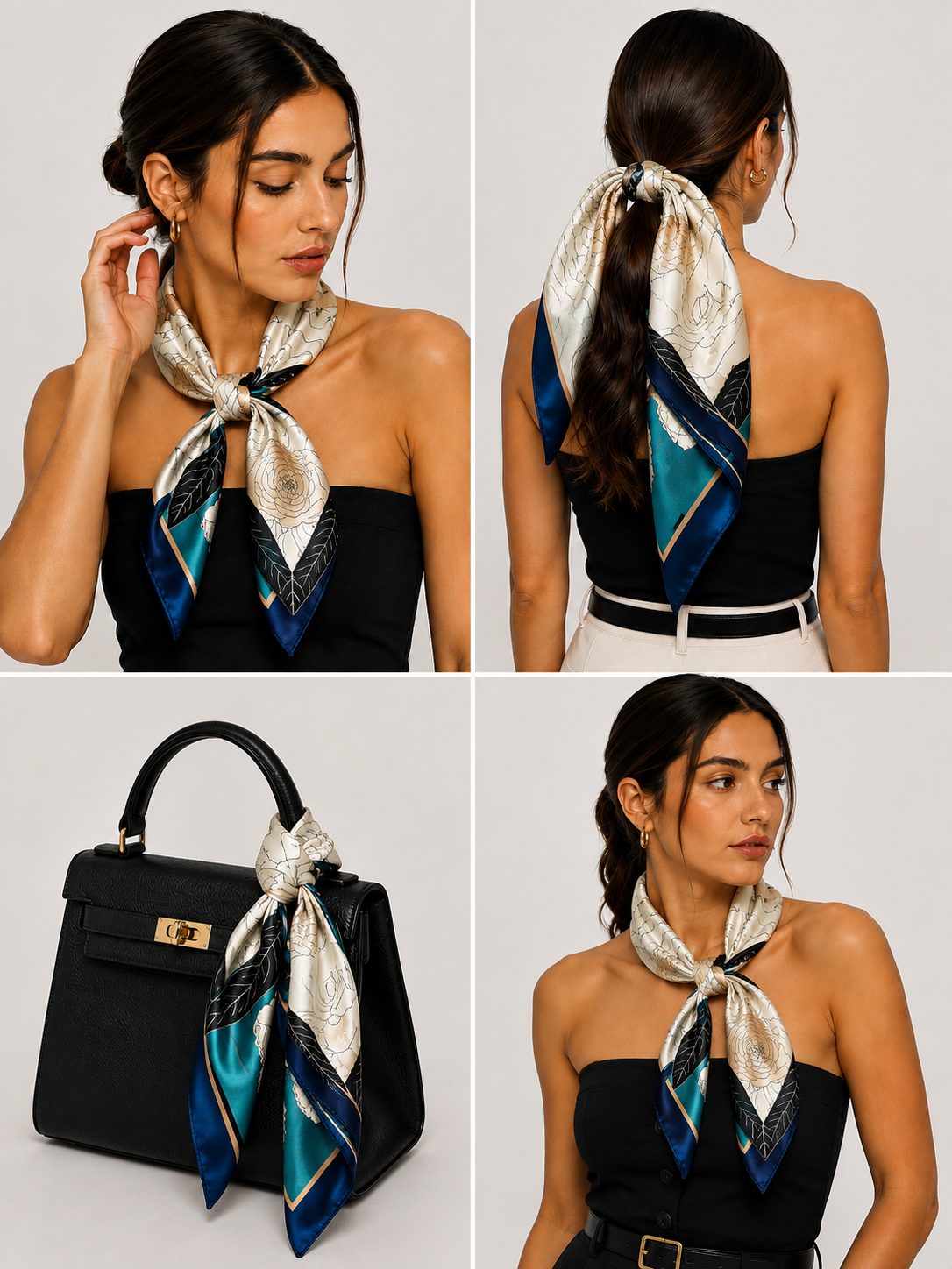 Ocean Bloom Scarf
