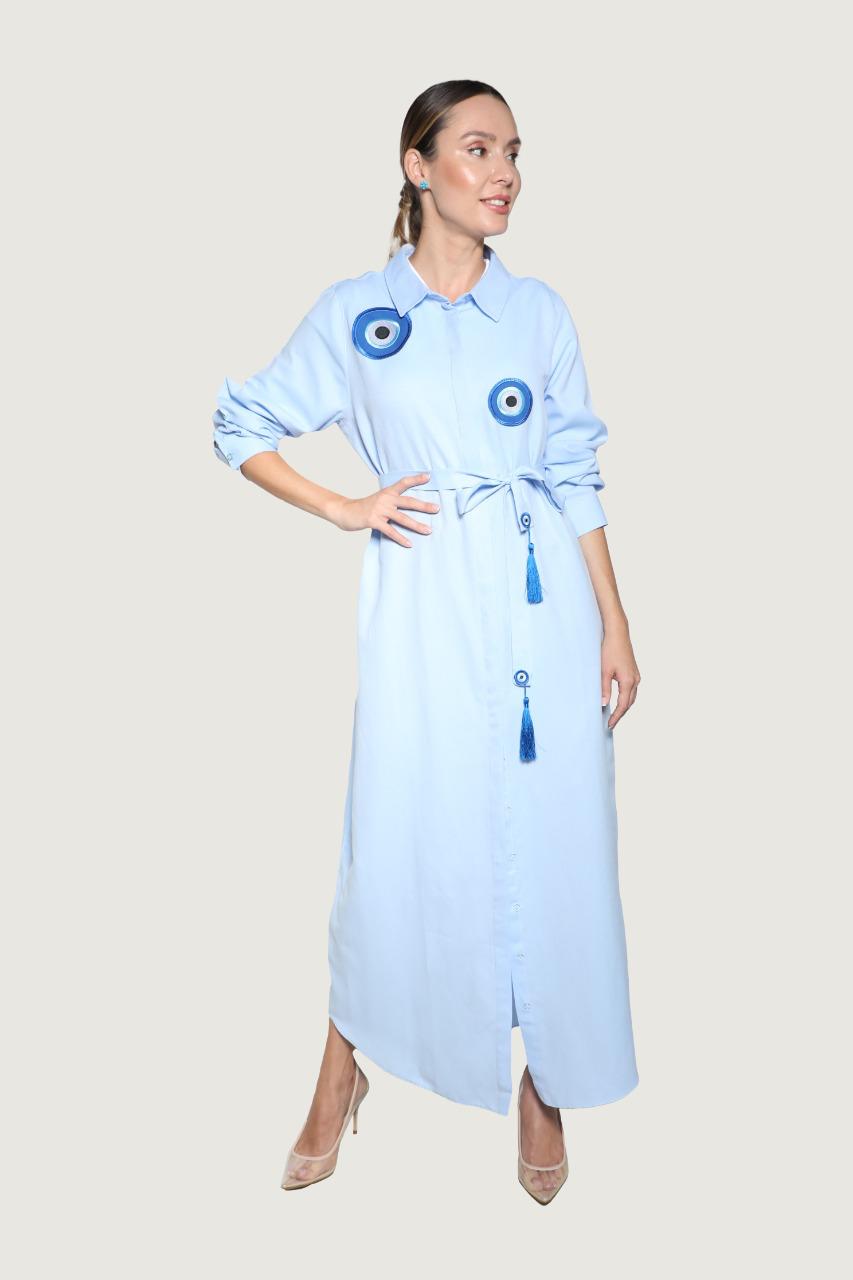 Evil Eye Shirt Dress