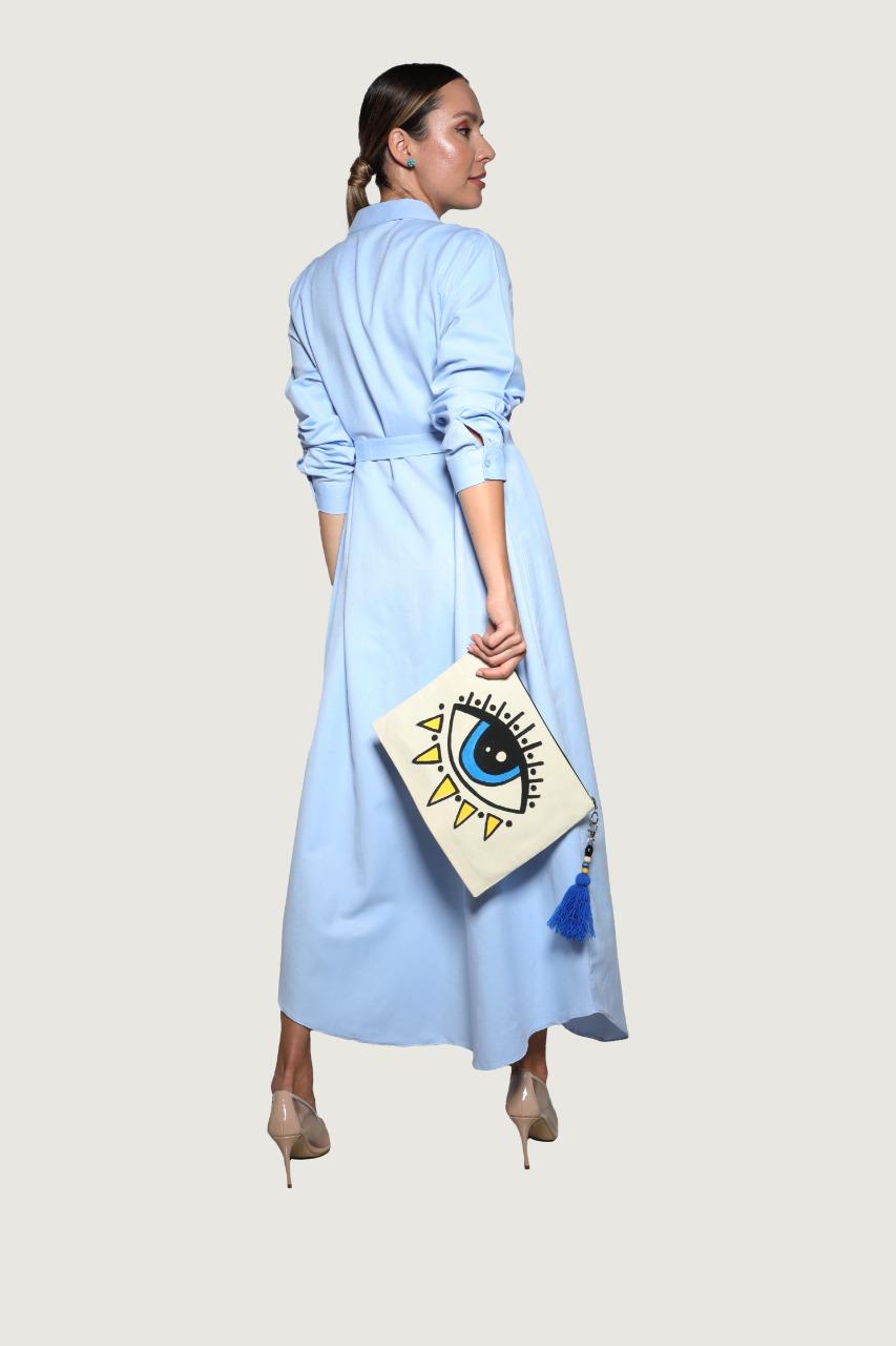Evil Eye Shirt Dress