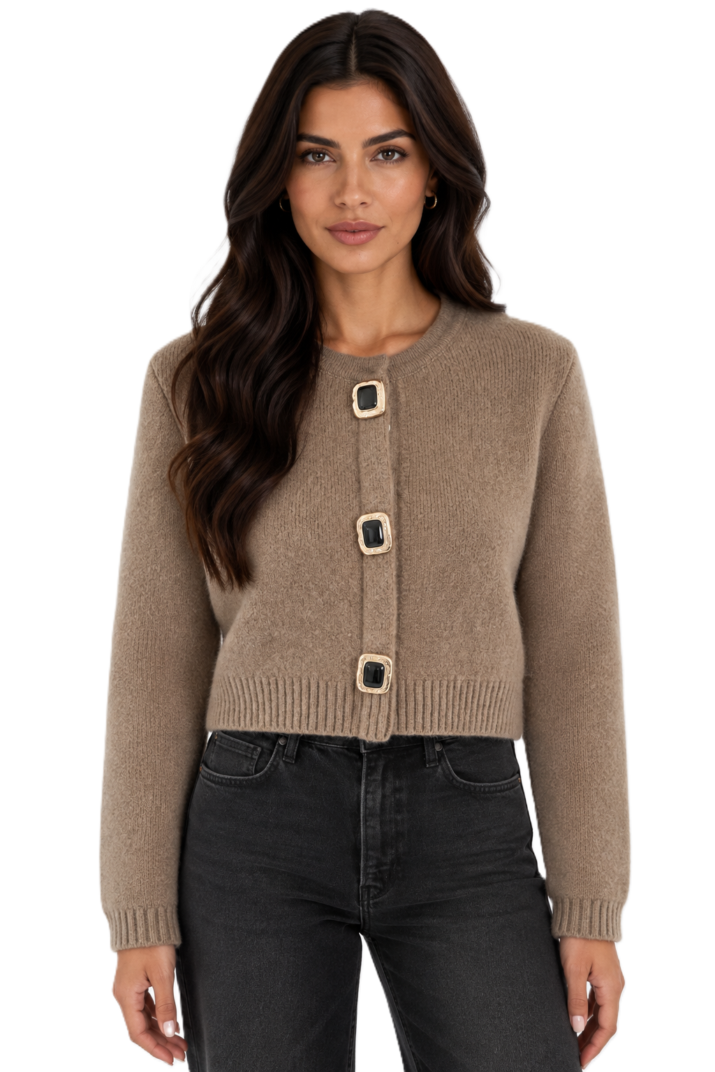 Mocha Gold Cardigan