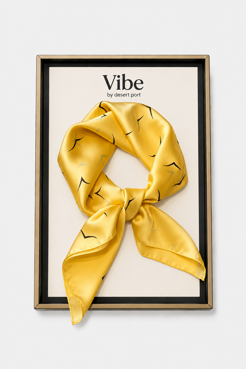 Golden Glow Scarf