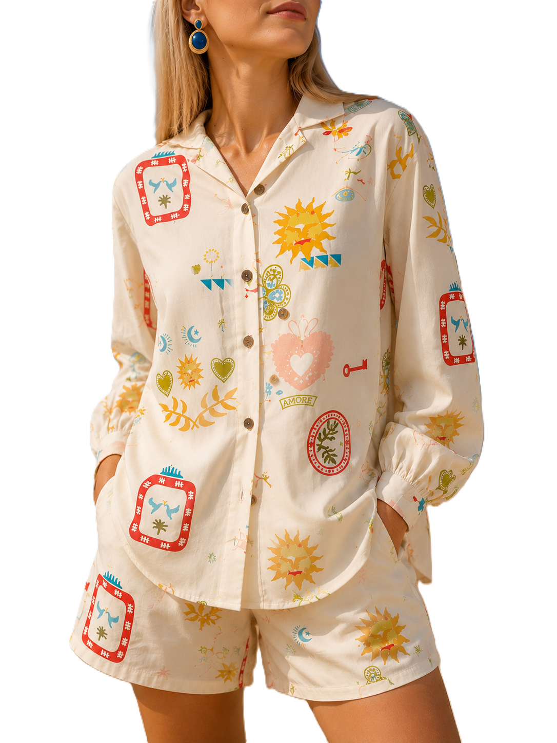 Good Vibes Printed Set