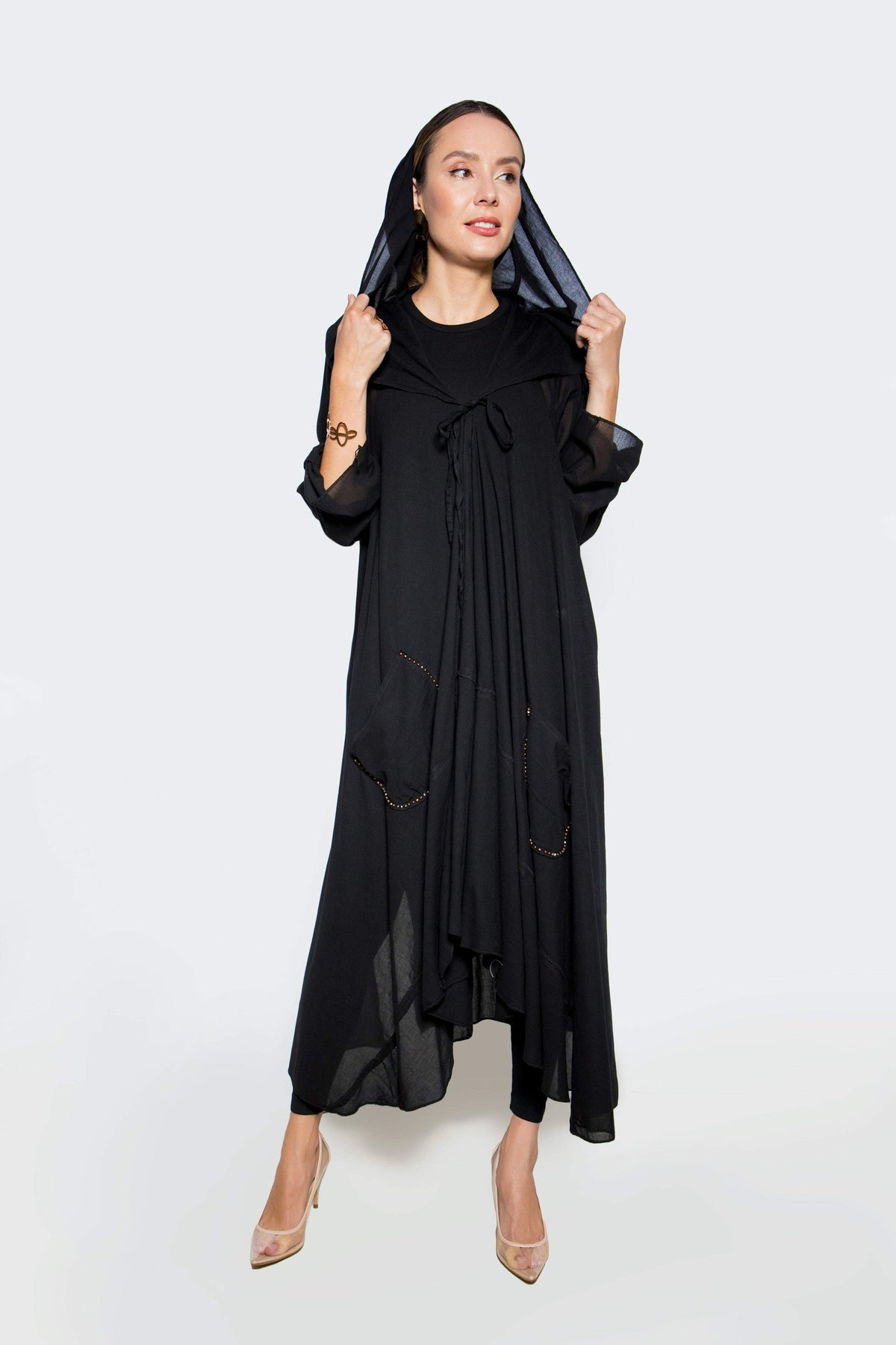 Fashioness Line Modern Abaya-Desert Port-Abaya تصاميم عبايات حديثة
