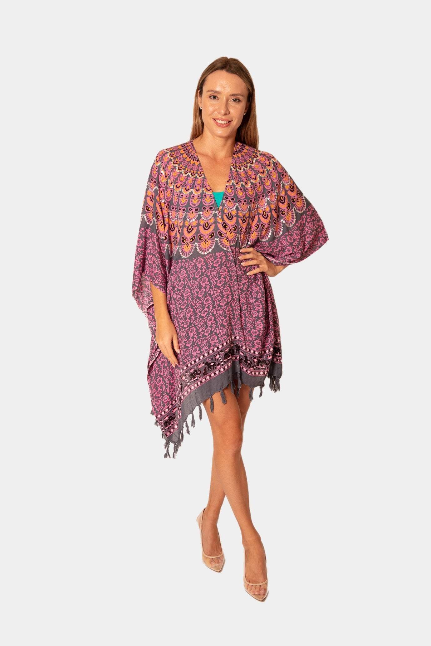 Paiet Beach Coverup-desert port-new,Women Swimming Suit