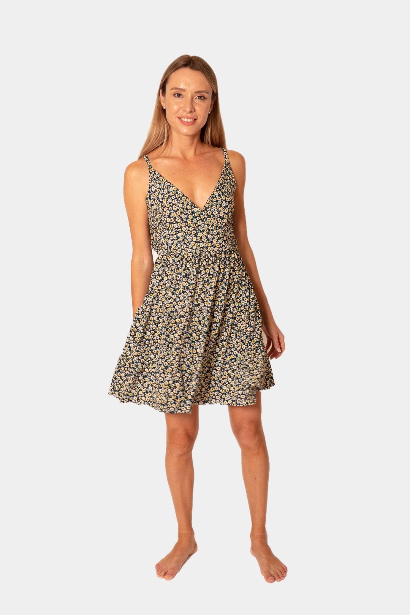Floral Relaxed Dress desert port