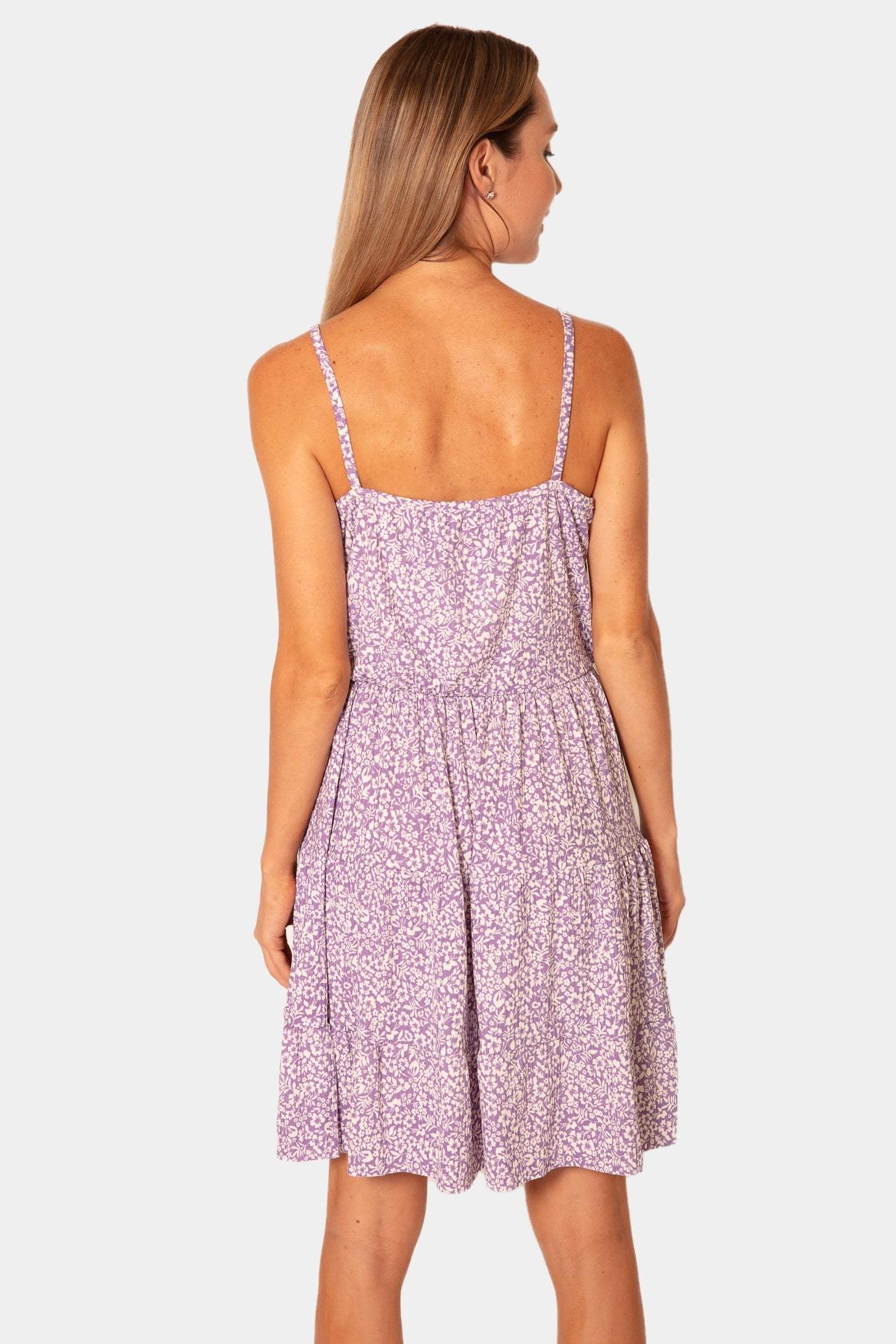 Floral Lilac Dress desert port