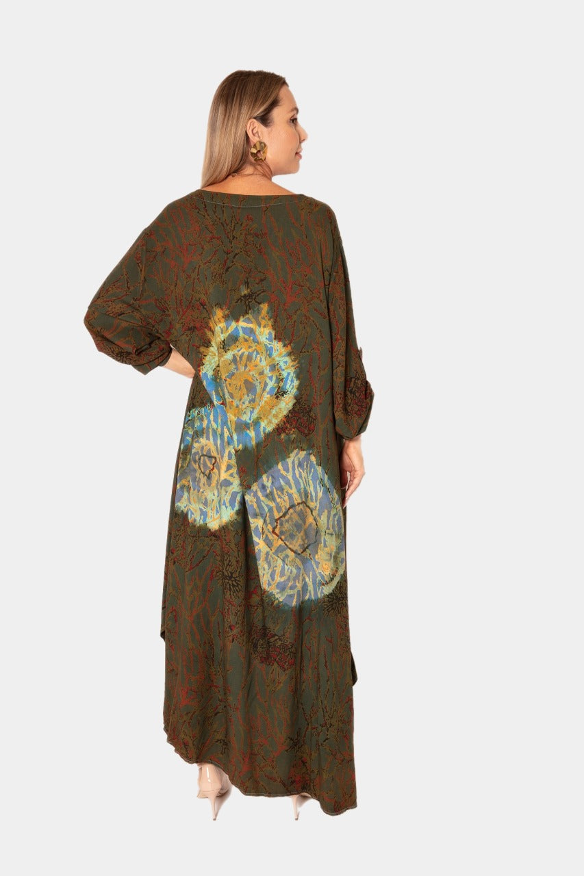Multicolor Kaftan desert port