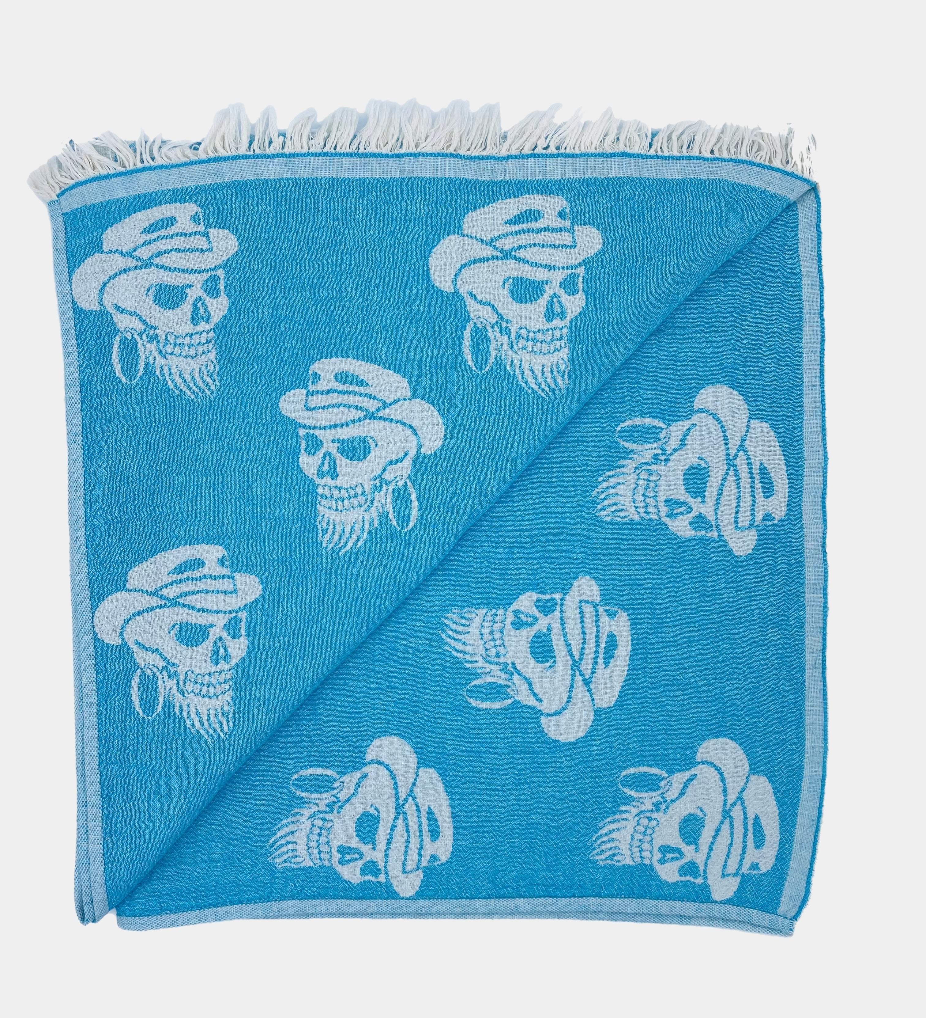 Pirate Skull Towel Desert Port