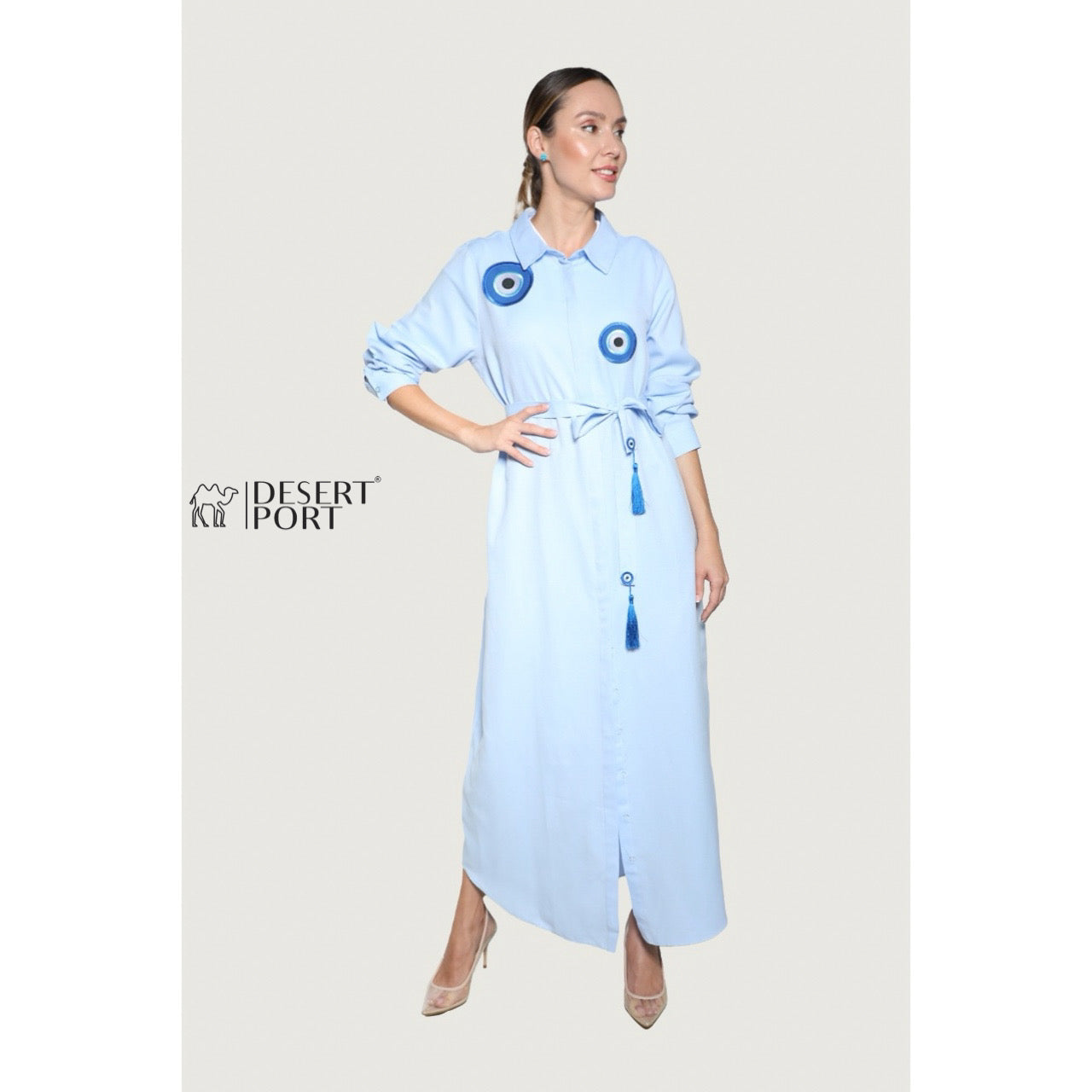 Evil Eye Shirt Dress