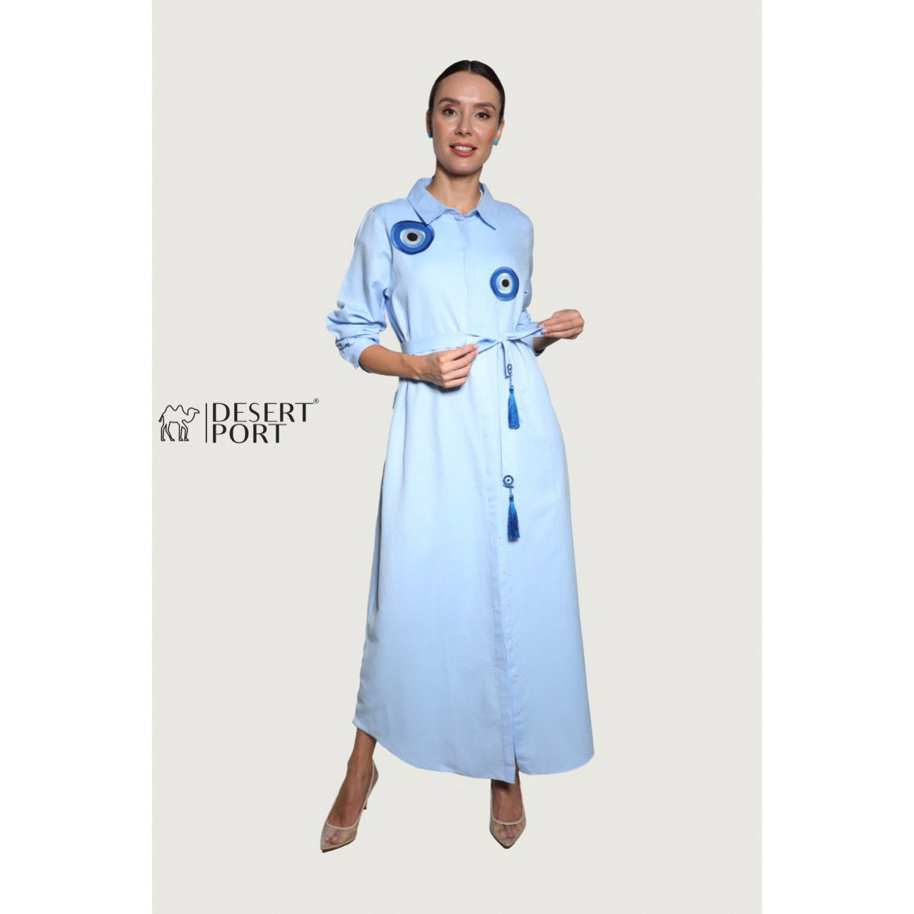 Evil Eye Shirt Dress